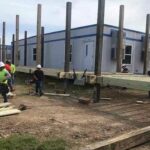 barbe high school modular building installation